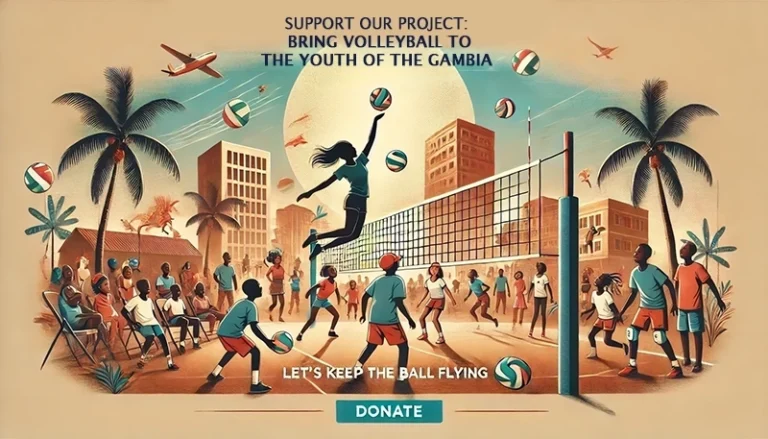 Vrijwilligersproject Breng volleybal in Gambia - Let's keep the ball flying