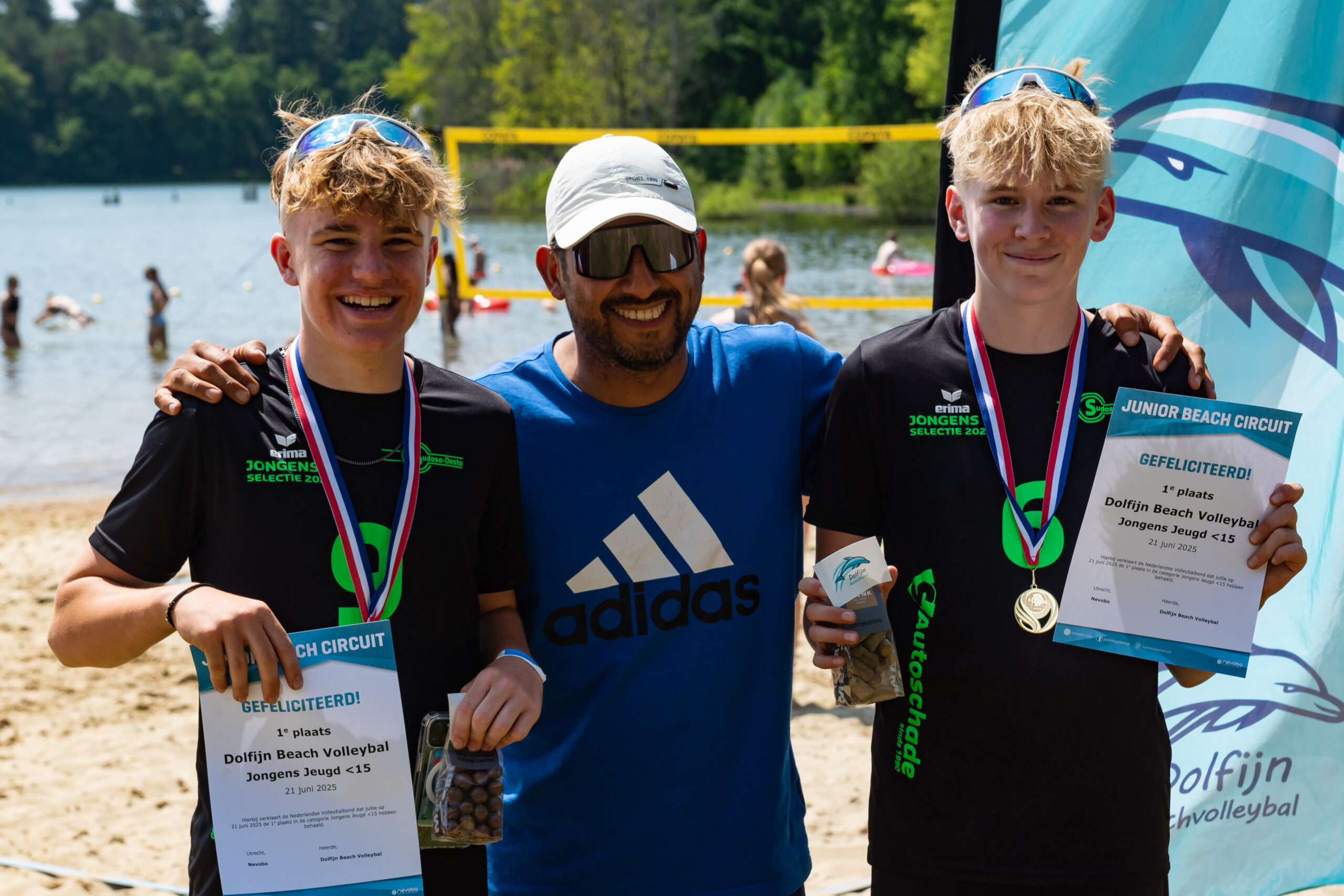 🥇 Sven Klok & Anne Kruizinga met Felix Lopez