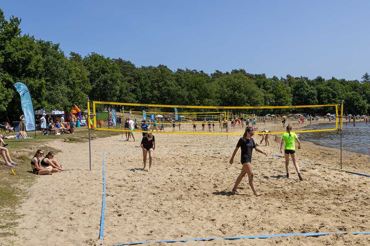 JBC Toernooi op Heerderstrand 21 juni 2025 met Dolfijn Beachvolleybal