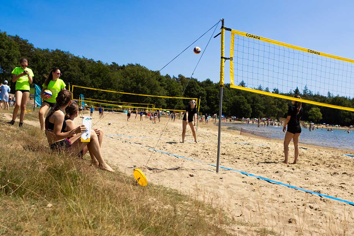 JBC Toernooi op Heerderstrand 21 juni 2025 met Dolfijn Beachvolleybal