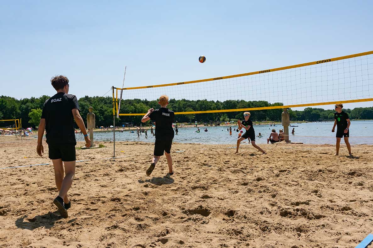 JBC Toernooi op Heerderstrand 21 juni 2025 met Dolfijn Beachvolleybal