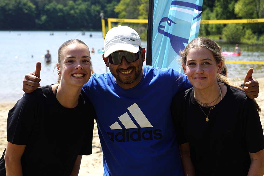 JBC Toernooi op Heerderstrand 21 juni 2025 met Dolfijn Beachvolleybal