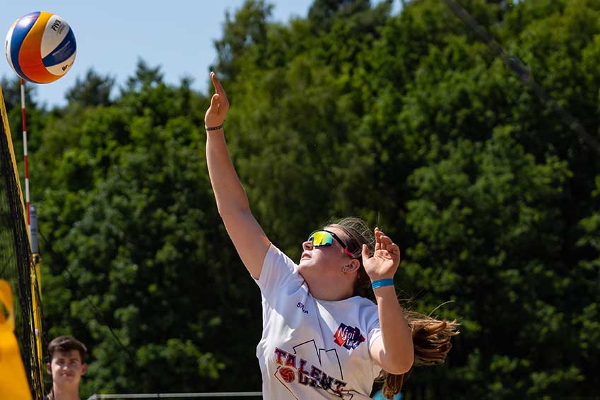 JBC Toernooi op Heerderstrand 21 juni 2025 met Dolfijn Beachvolleybal