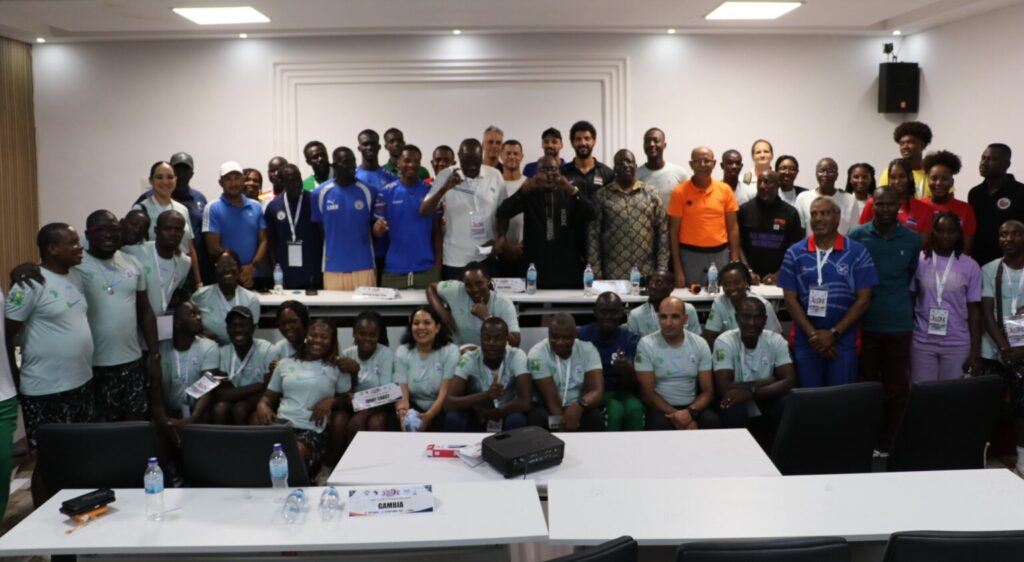 CAVB U18 Beach Volleyball Youth Development Cup 2025 tech
nical meeting